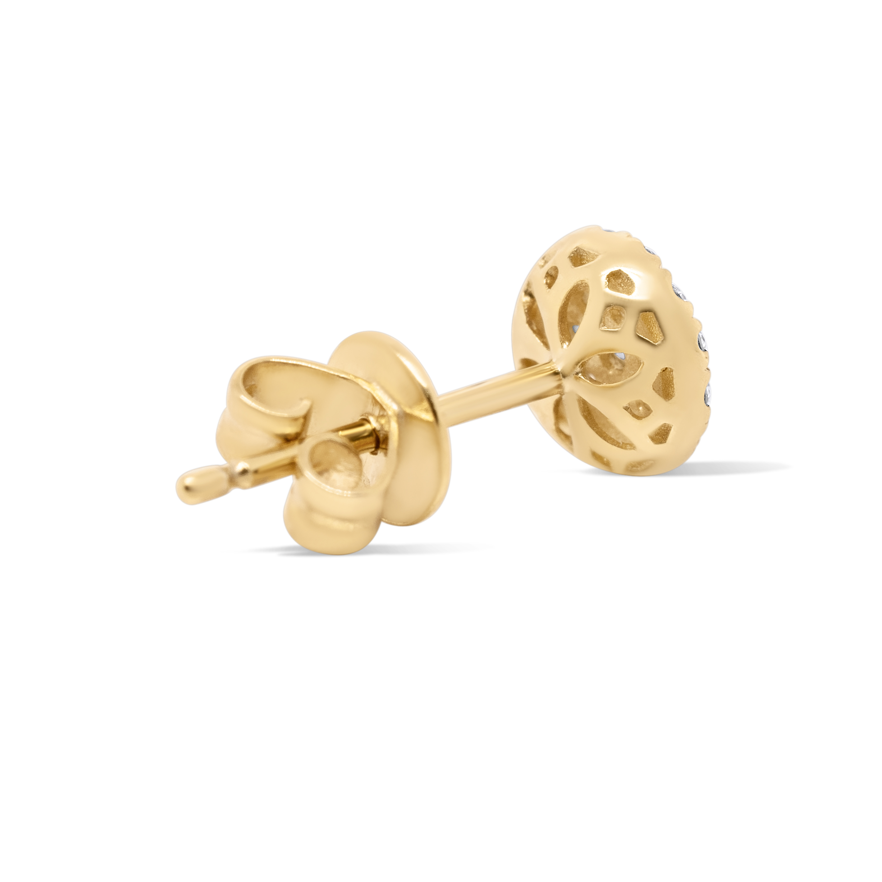 Diamond Earrings 0.21 ct. 10K Yellow Gold